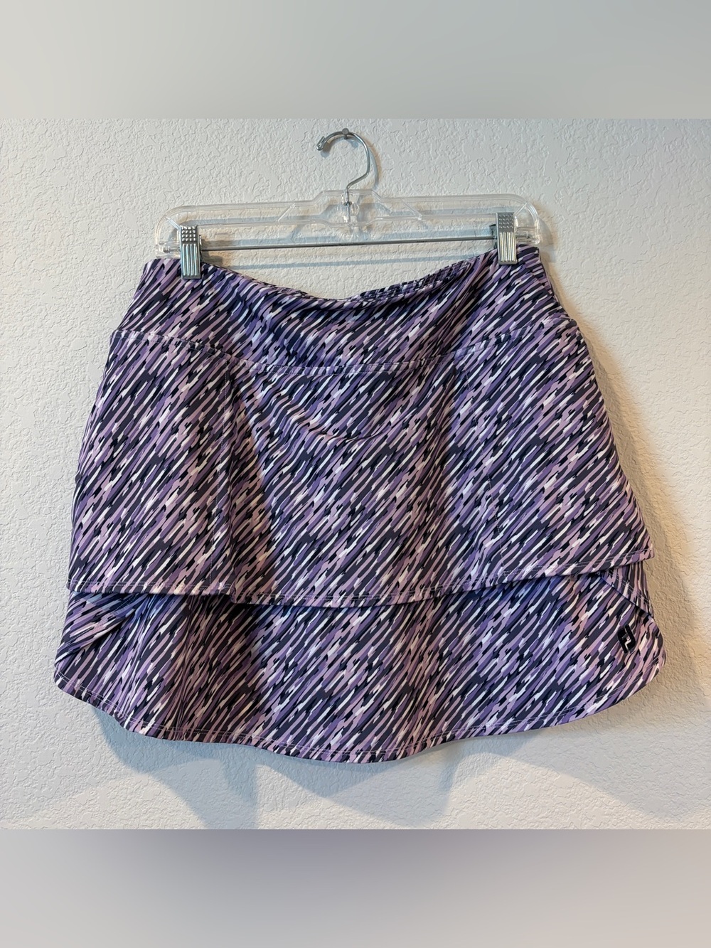 FootJoy Women's Purple Layered Print Skort - Large